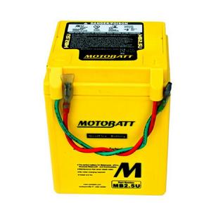 MOTOBATT MB2.5U - 12 Volt 2.50AH 40CCA QUADFLEX Absorbed Glass Mat (AGM) Battery